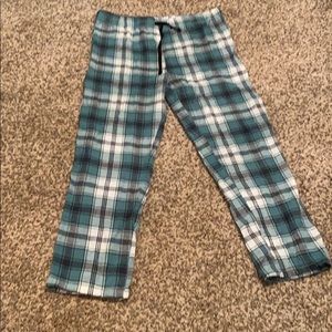 Hello Melo plaid flannel pajama pants